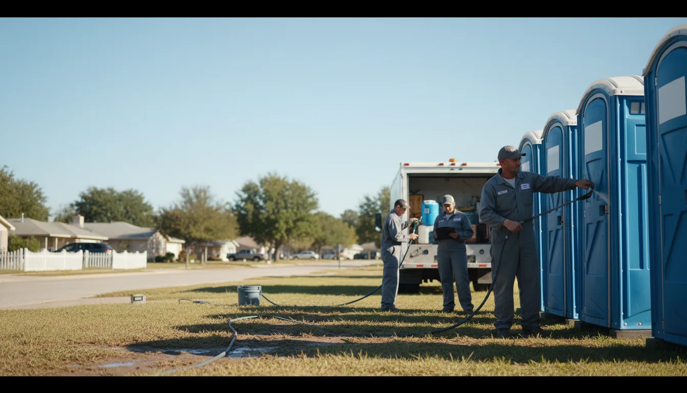Long-Term Portable Toilet Rental in Spencerville, OH near me